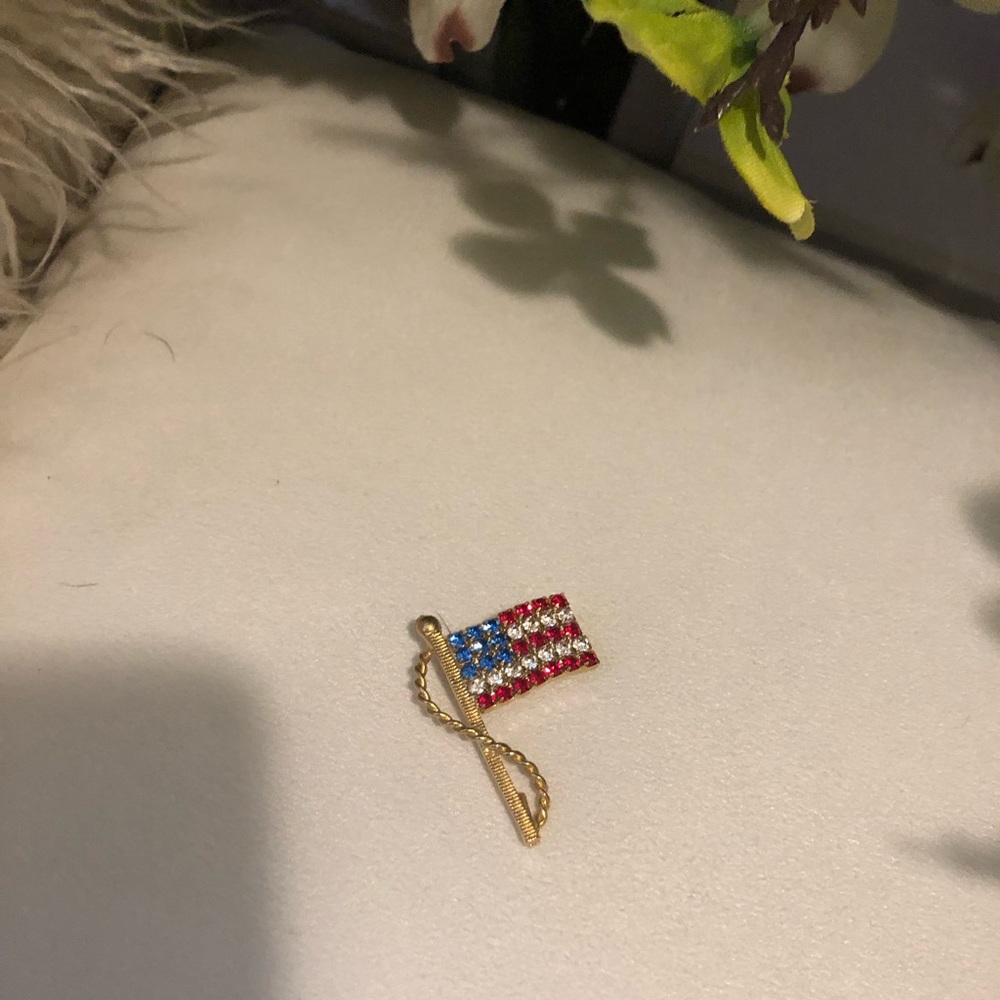 Swarovski crystal pin